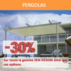 Pergola ZEN DESIGN sur-mesure